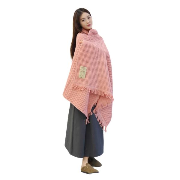 Topless Beach Towel Shawl 90*180CM Cotton Bawal Tassel Bath Towel Cover with Tassels