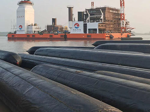 Convenient Flexible Durable Marine Rubber Airbag 1.0m To 3.0m Dia