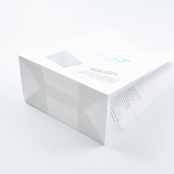 Food Grade Packaging Kraft Paper Bag Folding Bread Packaging Bags