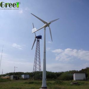 Cheap Low Start Wind Speed Pitch Control Wind Turbine Horizontal Axis 5kW 1kw wholesale