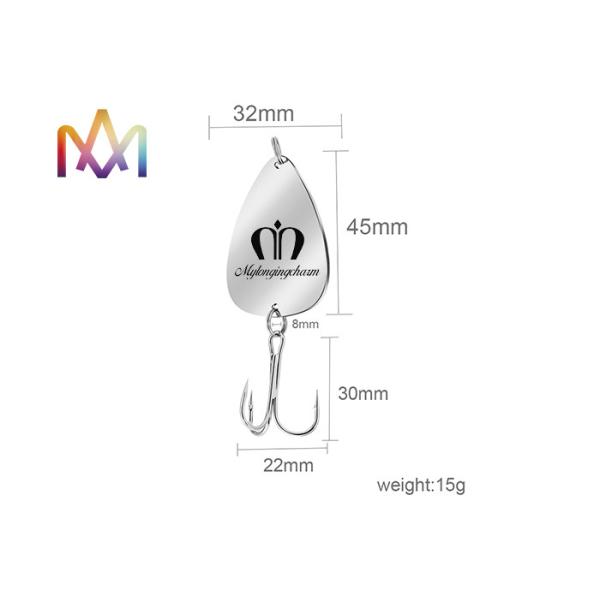 Fisherman Gift 15g Copper Custom Engraving Charms