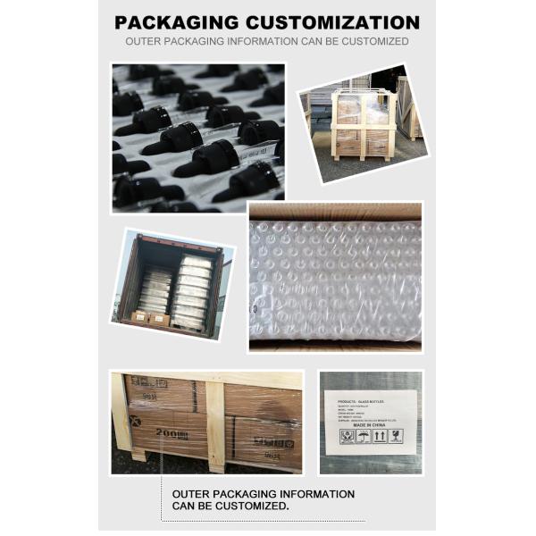 Custom Amber Eye Glass Dropper Bottles For Serum Cosmetic