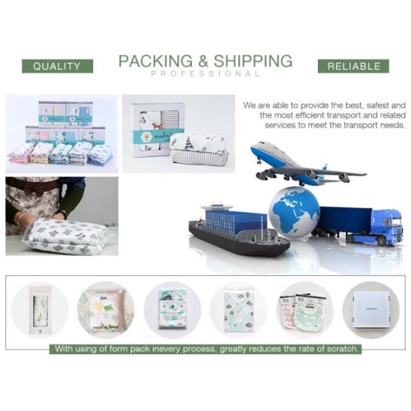 Animal Printing Winter Muslin Baby Pajamas Long Sleeve Baby Pajamas Fashionable Design