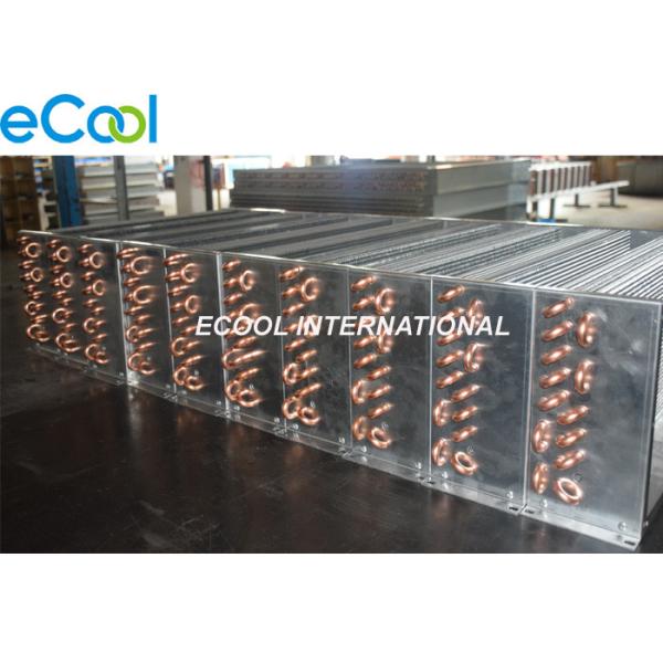 Dry Cooler / Oil Cooler / Hot Water Fin And Tube Heat Exchanger Coil Air Cooled Evaporator