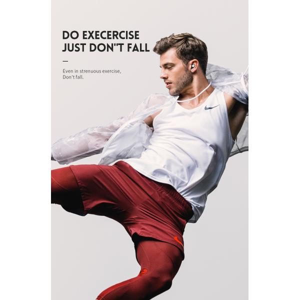 Q2 Blue tooth in-Ear Headset Earbud V5.0 Noise Cancelling Invisible Outdoor Sports TWS Earphone Headphone for Cell Phone