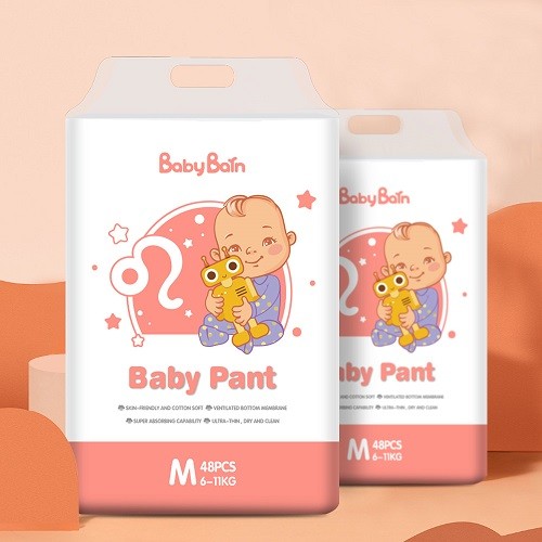 Breathable Pull Up Baby Diaper