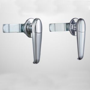 Chrome Plating Silver Push Pull Cabinet Latch 105x13.8mm