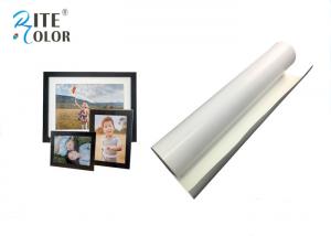 Cheap Water Resistance 260gsm Eco Digital Media , White RC Microporous Luster Photo Paper wholesale