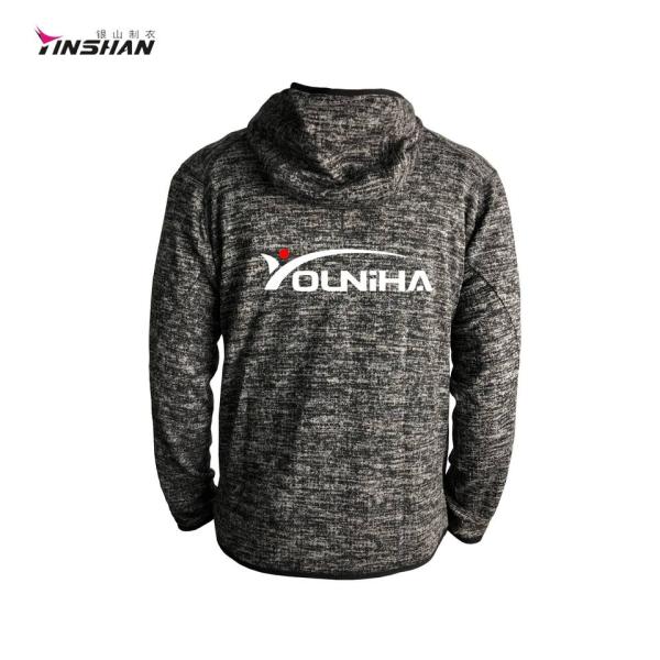 Customized Color Men's Summer Casual Nylon Elastane Hoodie Jacket for Running Gym Wear