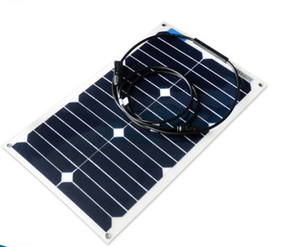 High Efficience ETFE Flexible Solar Panels 20 Watt For Small Portable Solar System