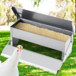 China Automatic Lid 5kg 8.2L Feed Timer Chicken Feeder on sale