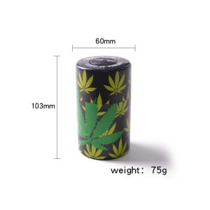 Cheap Creative Smoking Items Plastic Tobacco Can Moisture Proof Sealed wholesale