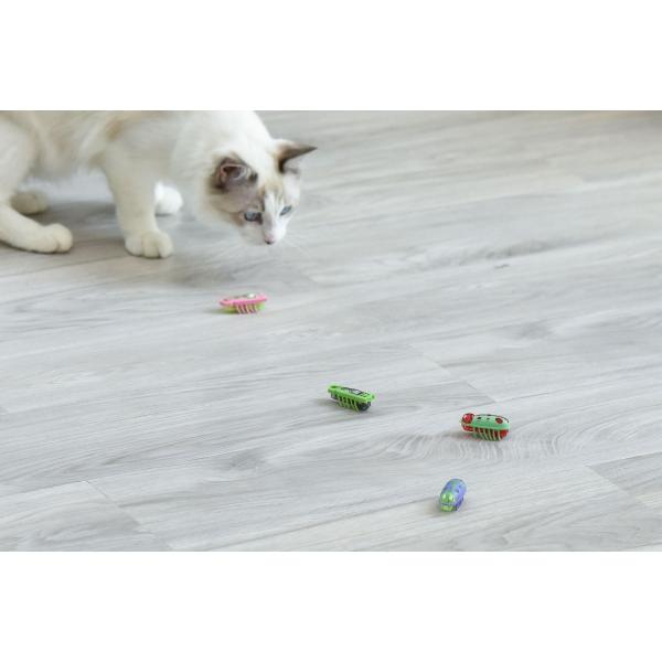 Smart Bug Cat Toys OEM / ODM Interactive Electronic Cat Toys