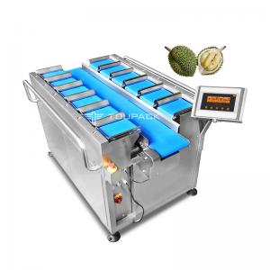 Cheap Frozen Dried Durian Dried Mangoes Fruit Multihead Weigher Combination Equipment Manual Belt Type wholesale