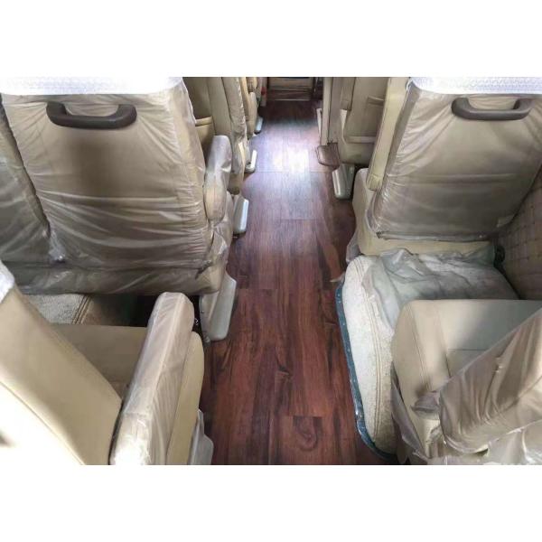 130 Km/H Max Speed Second Hand Coaster Toyota Brand Gasoline Fuel With 19 Seats