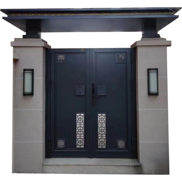 Quality Aluminum Elegant Outdoor Sliding Gate With Automatic Opening Pattern for sale