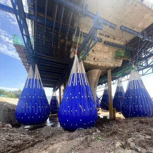 PVC Coated Fabric Pressure Water Tank Pillow Shaped Eco Friendly