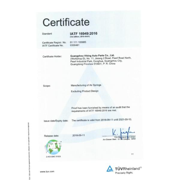 836M2K1 For DAF Truckk Air Bag W01-M58-8721 Air Suspension Rubber Air Spring Bellow Air Spring Parts For Trailer Bus