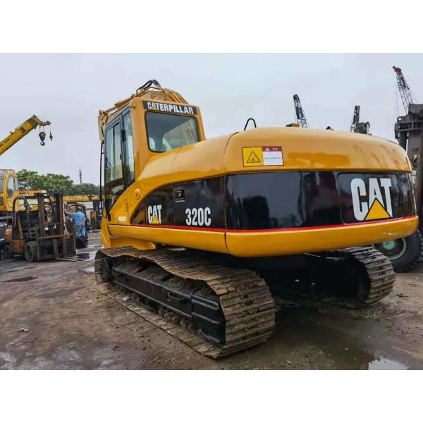 Japan 20 Ton Cat 320C Used Track Excavator Accessories