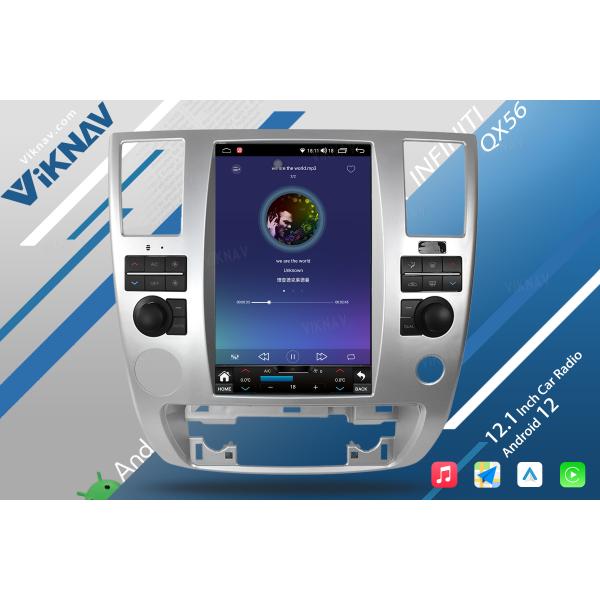 Viknav Car Radio For Infiniti QX56 2007-2010 Touch Screen 12.1 inch GPS Navigation Multimedia Player Stereo Head UNIT