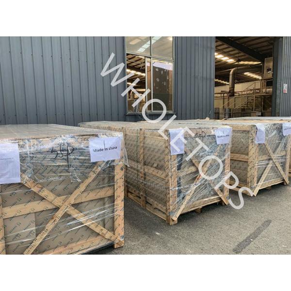 Fire Proof Indoor 7.0mm Aluminium Wood Panel Width 1250mm With Pattern Cutting