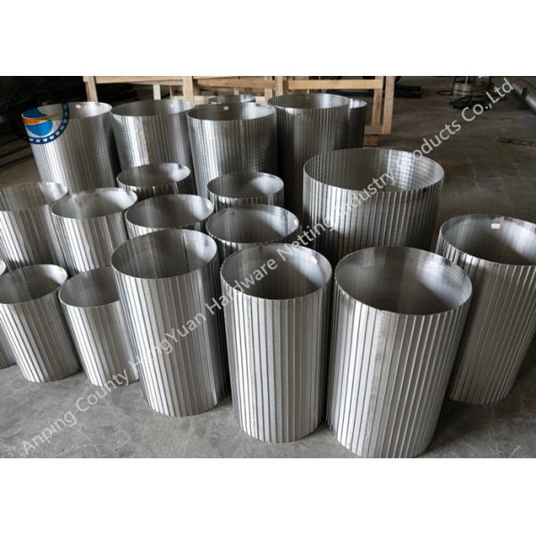 Non Clogging SS Rotary Screen Drum With Outstanding Chemical Stability