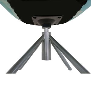 Swivel 360° Silicone Leather Rotating Dining Chairs