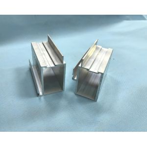 China Abrasion Proof Aluminium Sliding Door Extrusions Sliding Interlock 40mm on sale