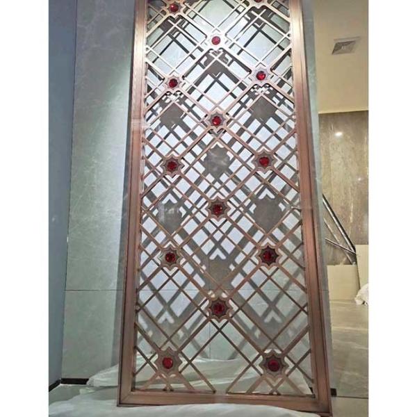 Quality 3.3m Stainless Steel Screen Partition Red Bronze AISI 316 for sale