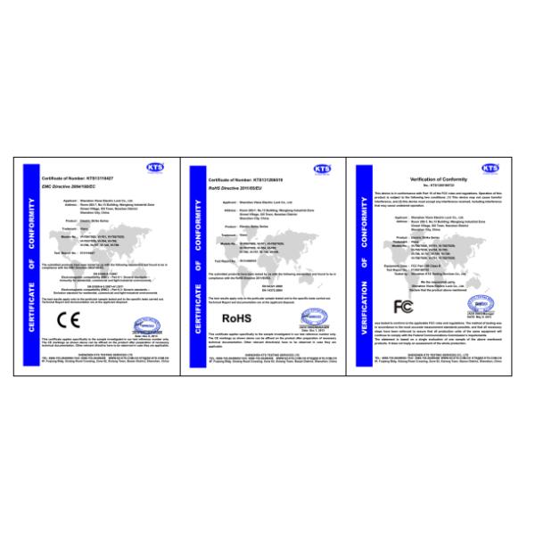 Fail Secure American Standard Electric Strike Lock , Electronic Door Strike