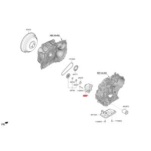 Cheap 815002400 Oil Pump Assembly Of Hyundai Kia C0gf1 Cvt Transmission. wholesale