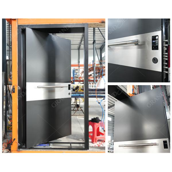 Italian Front Door Design Villa Pivot Entrance Security Luxury Front Pivot Door Modern Entry Black Porta Aluminum Pivot Door