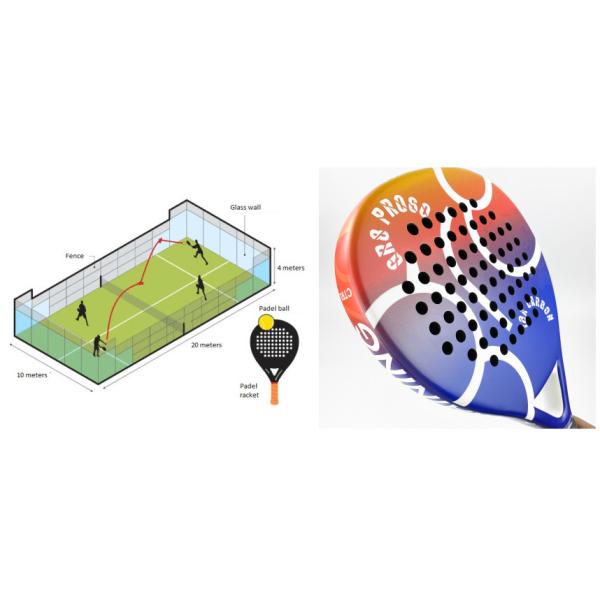 Carbon Custom Padel Racket Professional Beach Tennis Paddle Racquets