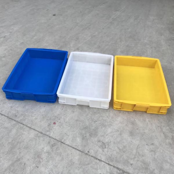 Large Stacking Plastic Turnover Box With Lids From Bread Storage Size L745*W560*H230