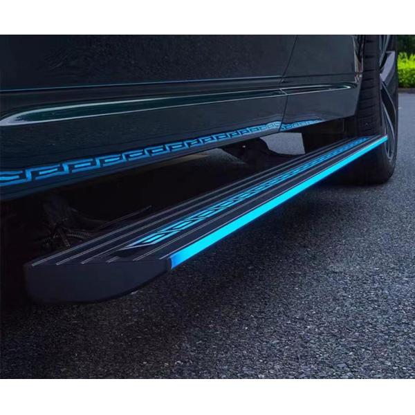 Waterproof electric running board luminous multicolor side step retractable for VW