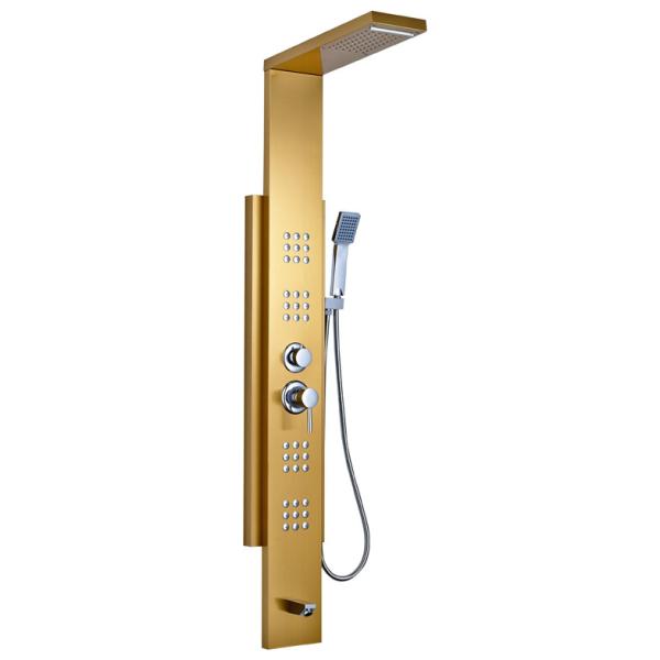 High Standard Clearance Price Multifunction Stainless Steel Shower Panel With