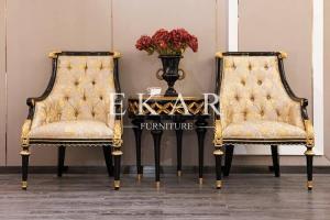 Cheap Royal Armchair Designer Armchair Vintage Armchair Fabric Armchair Waiting Rooms Chai TS001 wholesale