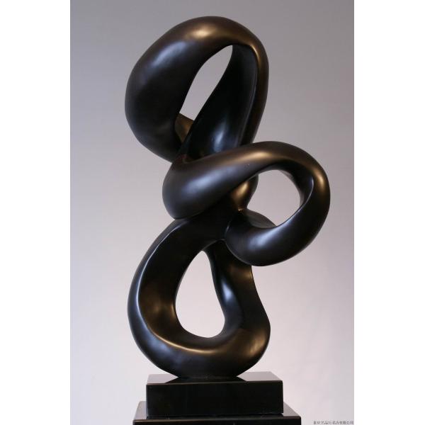 Interior Space Abstract Sculpture Polishing Stainless Steel Materials