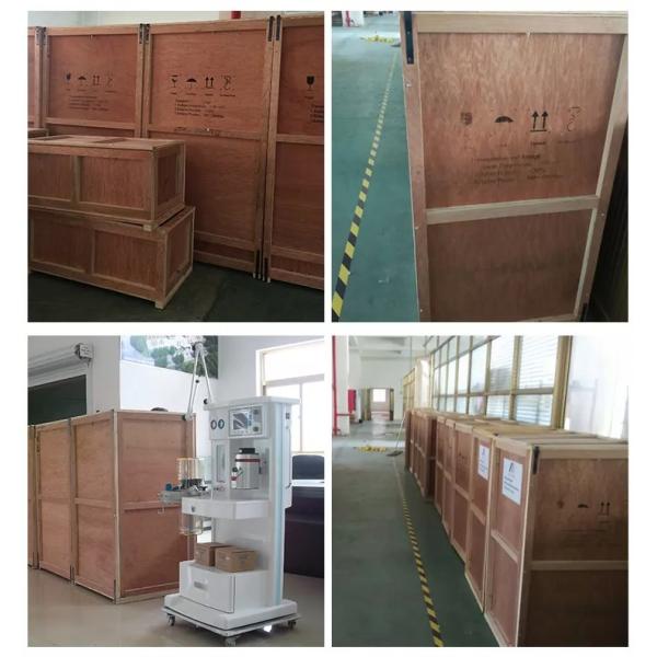 1500ml Breathing Circuit Anesthesia Machine Trolley Instrument 60 CmH2O SIMV