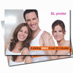 Cheap outdoor flashing OEM service advertising el animated poster wholesale