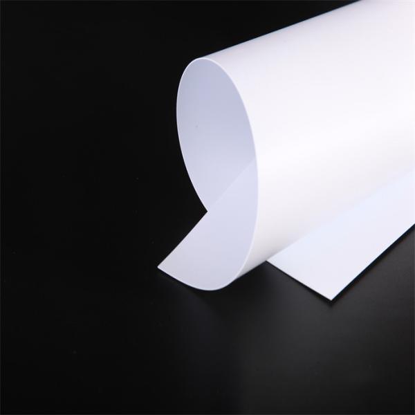 White Polycarbonate PC Core Sheet 170micron High Strength For ID Cards