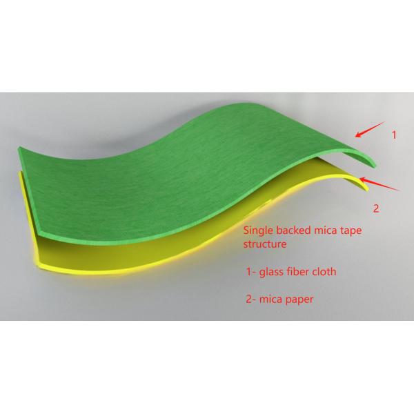 Single Sided Phlogopite Tape Mica Parts For Dielectric Shield Electrical Insulation