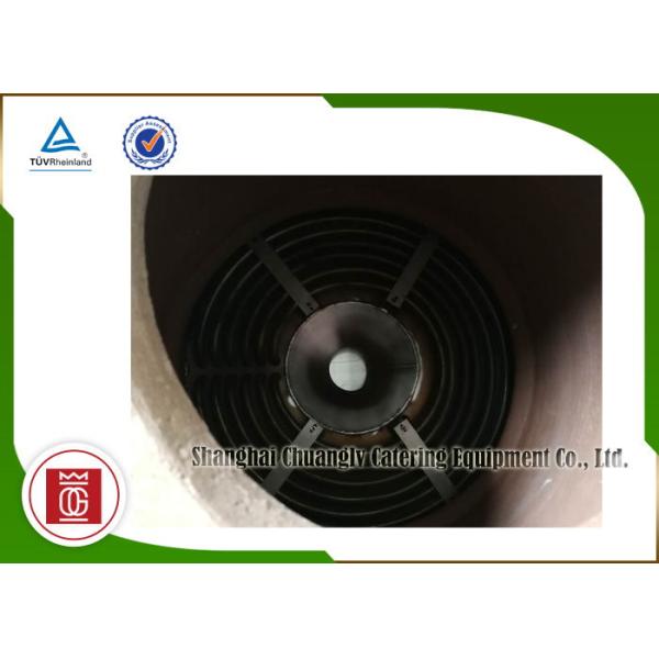 Electric Ceramics / Tainless Steel Pancake Furnace For Food Plaza