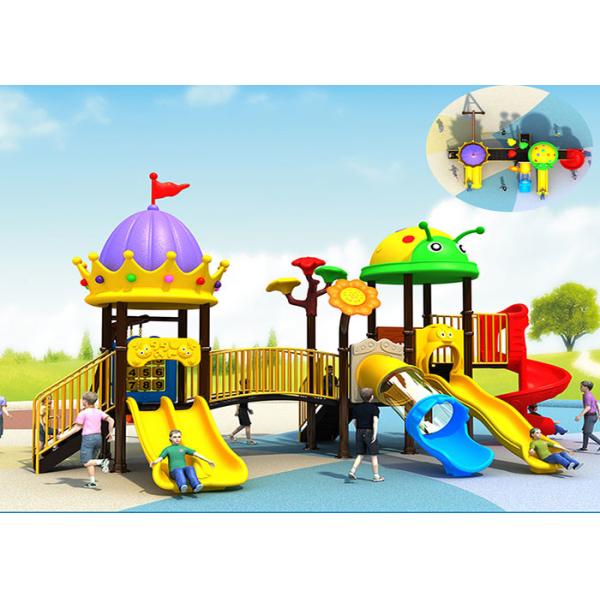 TUV Outdoor Adventure Playground Equipment , Childrens Outdoor Play Equipment