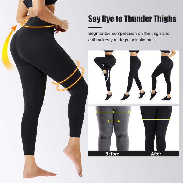 75%polyamide 25%spandex Leggings for Women S-3XL Waist Trainer Slimming Warm and Cozy