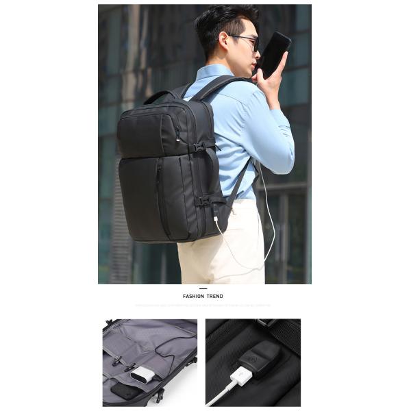 OEM ODM Men Laptop Backpack Bags 31cm Custom Logo Backpack Durable Travel