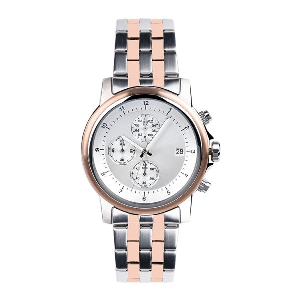 RoHs High End Quartz Watch , Waterproof Chronograph Wrist Watch