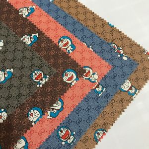 Printed Cartoon GD Letter Jingle Cat PVC Faux Leather Bags Phone Case Package