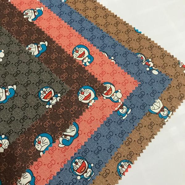 Printed Cartoon GD Letter Jingle Cat PVC Faux Leather Bags Phone Case Package