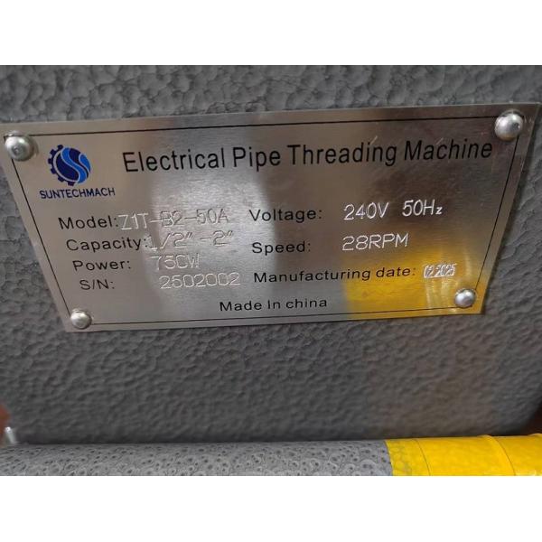 STT50A Multi-function Pipe and Bolt threading machine up to 2" and M33